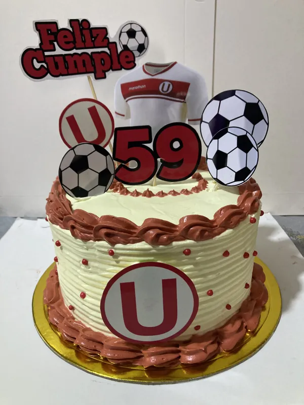 Torta U personalizada