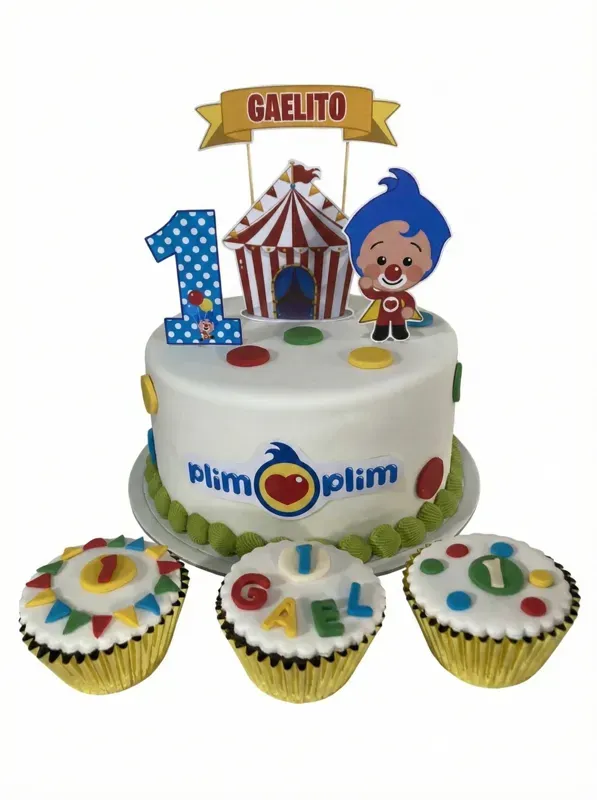 Torta Plim Plim personalizada