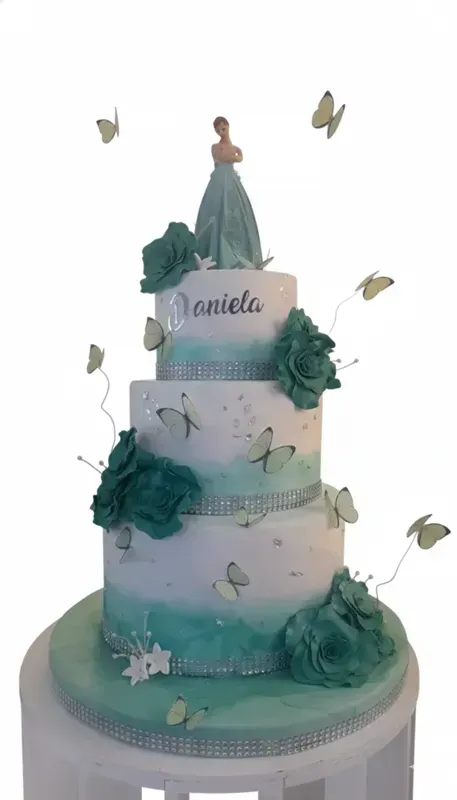 Torta 15 años personalizada