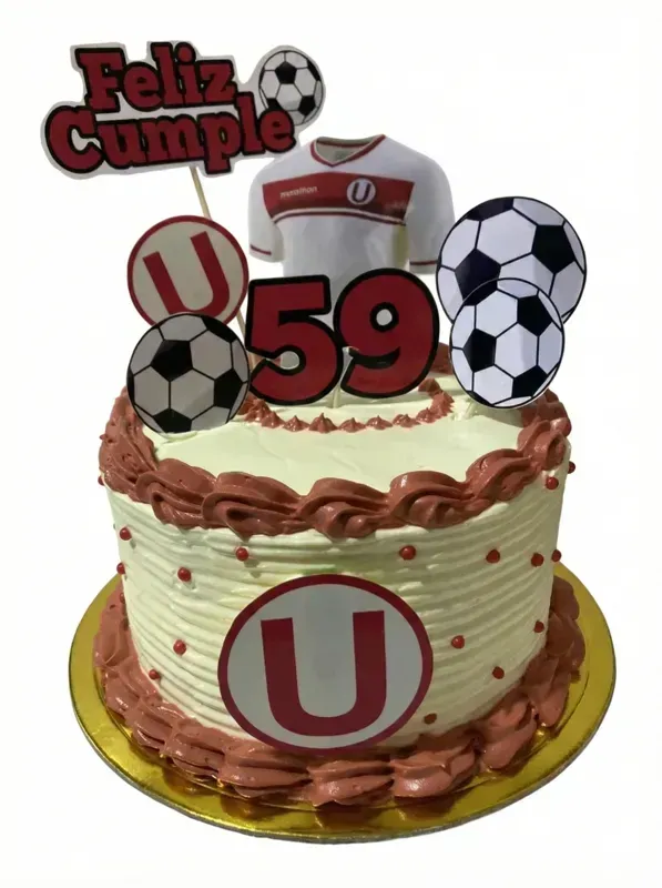 Torta U personalizada