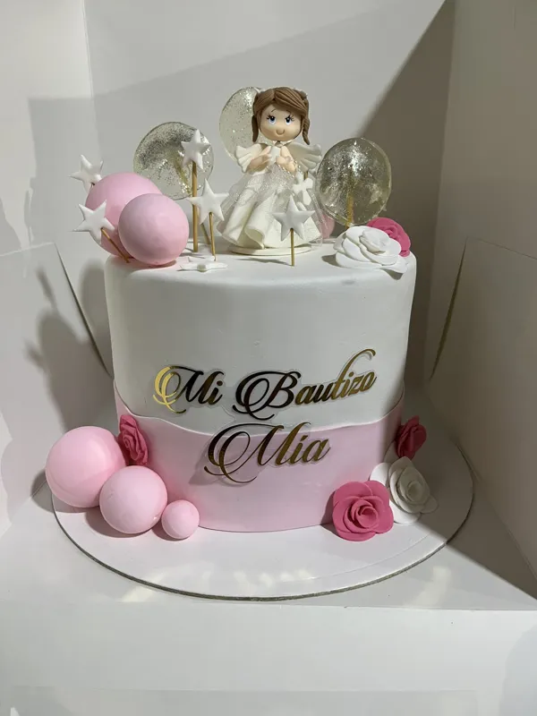 Torta Bautizo | Niña personalizada